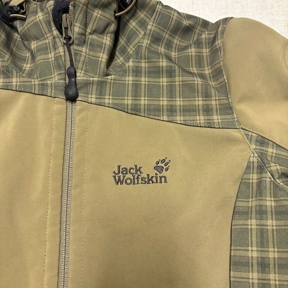 Jack Wolfskin Womens Small Green Winter Thick Sherpa Lined Fur Hood Jacket Parka - Picture 3 of 8